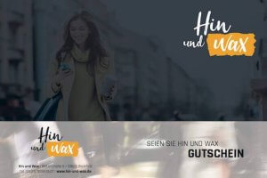 Hin und Wax - Ihr Waxing-Studio in Bielefeld - Haarentfernung: Gutschein